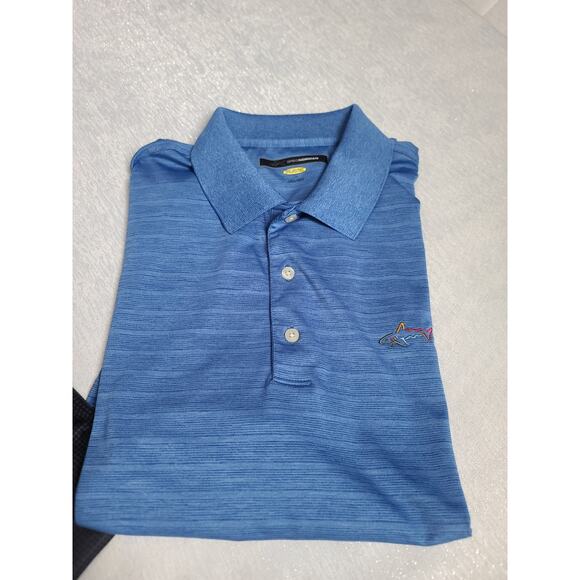 Greg Norman Men's lot of 5 Golf polos Size Large Performance Business casual - Picture 3 of 16